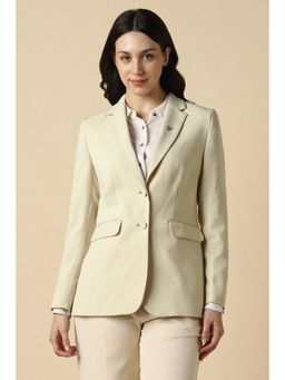Allen Solly - Women Beige Blazer