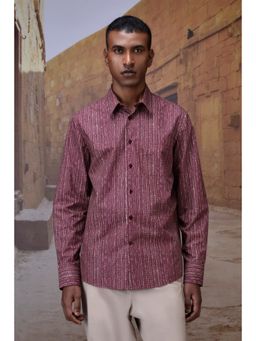 Genes Lecoanet Hemant - Cherry Lacquer Abstract Dot Shirt