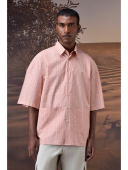 Genes Lecoanet Hemant - Beige Dot Pattern Shirt