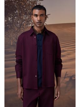 Genes Lecoanet Hemant - Cherry Lacquer Double Jersey Shirt