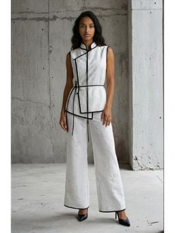 VANSHIKA AGARWAL LABEL - Women White Lysa Co-Ord Set