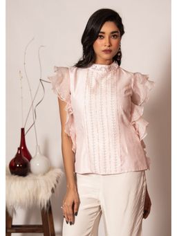 VANSHIKA AGARWAL LABEL - Women Pink Harmony Co-Ord Set