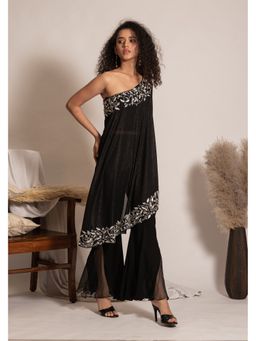 VANSHIKA AGARWAL LABEL - Women Black Jade Co-Ord Set