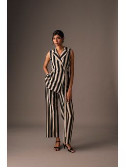 VANSHIKA AGARWAL LABEL - Women Black Giselle Co-Ord Set
