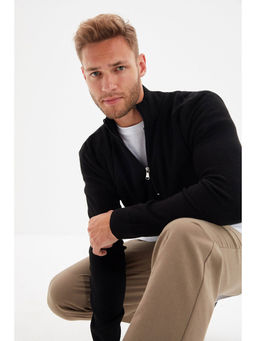 Trendyol - Man Black Sweater