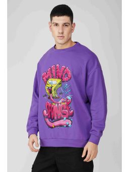 The Clothing Factory - Sponge Bob- Mind Like A Sponge Oversized Men's Sweatshirt