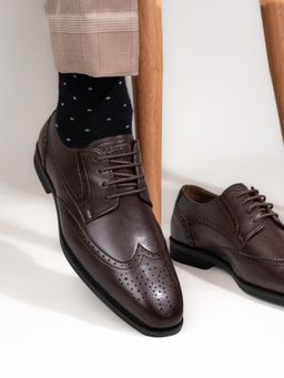 Alberto Torresi - Solid Brown Formal Brogues