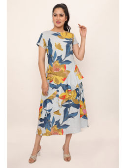 dhaaga - Athena Floral Print Dress