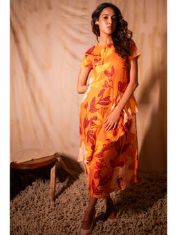 dhaaga - Athena Floral Print Dress