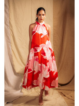 dhaaga - Minerva Floral Print Dress