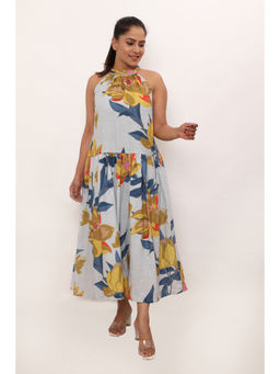 dhaaga - Minerva Floral Print Dress