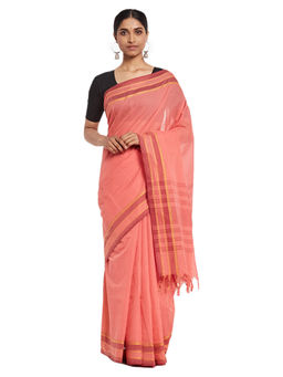 Fabindia - Cotton Woven Sari without Blouse