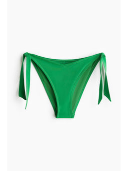 H&M - Women Green Tie Tanga Bikini Bottoms