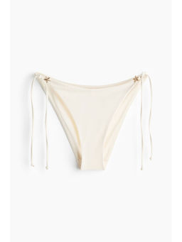 H&M - Women White Tie Tanga Bikini Bottoms