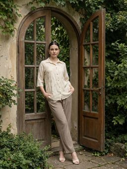 ZUMMER - Embroidered Shirt with Pant