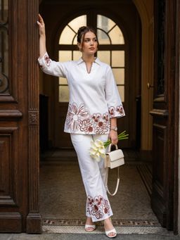 ZUMMER - Embroidered Co-Ord Set