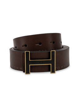 Tommy Hilfiger - Howells Men Printed Brown Reversible Belt