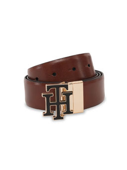 Tommy Hilfiger - Lachine Men Textured Tan Reversible Belt