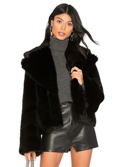Unreal Fur - Madam Butterfly Faux Fur Jacket