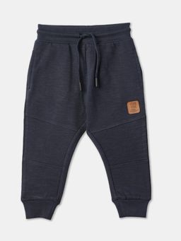 R&B - Boys Navy Blue Cotton Joggers