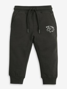 R&B - Boys Olive Cotton Joggers