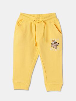 R&B - Boys Yellow Cotton Joggers
