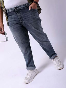 Hardsoda - Men Blue Solid/Plain Jeans