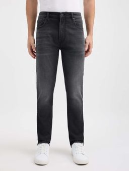 Pepe Jeans - Men Black Solid/Plain Jeans