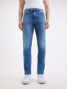 Pepe Jeans - Men Blue Solid/Plain Jeans
