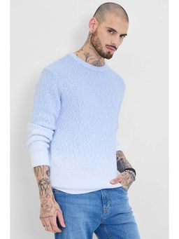 Snitch - Men Blue Ombre Sweater