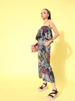 Style Quotient - Women Stylish Blue Printed Vacay Attire