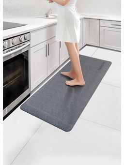 OBSESSIONS - Dark Grey Stain & Water Resistant Non-Slip PU Kitchen Mat