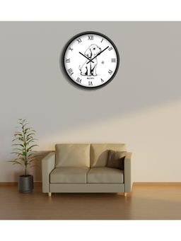 Olive Tree - White Plastic Wall Clock