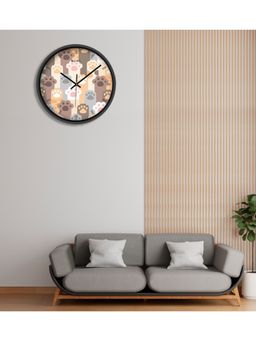 Olive Tree - Multi-Color Plastic Wall Clock