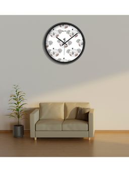 Olive Tree - White Plastic Wall Clock