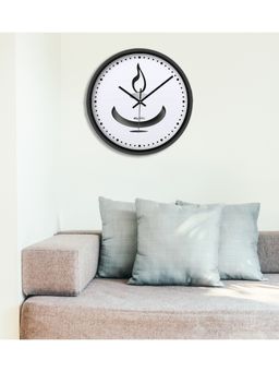 Olive Tree - White Plastic Wall Clock
