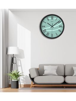 Olive Tree - Blue Plastic Wall Clock