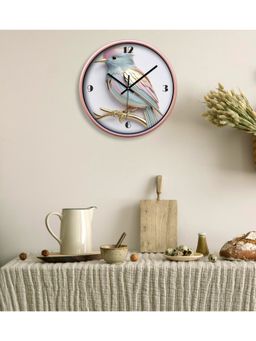 Olive Tree - White Plastic Wall Clock
