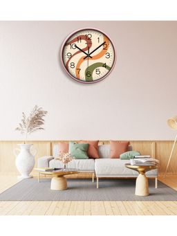 Olive Tree - Cream Plastic Wall Clock