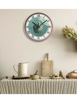 Olive Tree - White Plastic Wall Clock