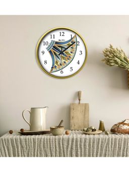Olive Tree - Grey Plastic Wall Clock