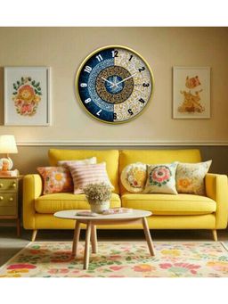 Olive Tree - Multi-Color Plastic Wall Clock