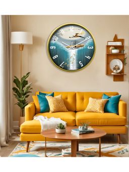 Olive Tree - Cream Plastic Wall Clock