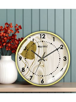 Olive Tree - Beige Plastic Wall Clock