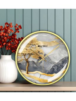Olive Tree - Multi-Color Plastic Wall Clock