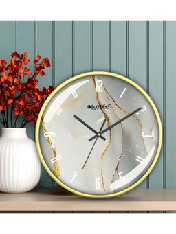 Olive Tree - Grey Plastic Wall Clock
