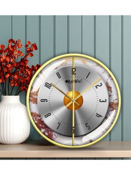 Olive Tree - Grey Plastic Wall Clock