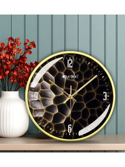 Olive Tree - Black Plastic Wall Clock