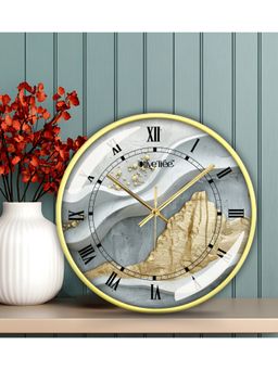 Olive Tree - Grey Plastic Wall Clock