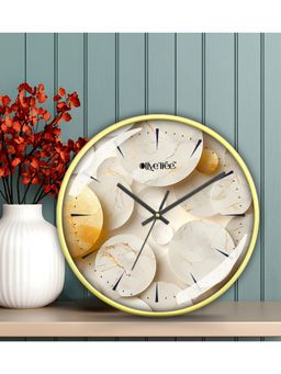 Olive Tree - Beige Plastic Wall Clock